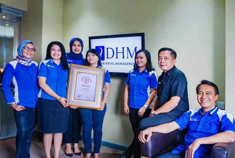 CEO PT Dafam Hotel Management Raih Best CEO 2021